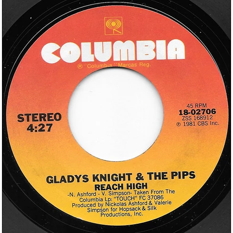 Gladys Knight And The Pips - A Friend Of Mine / Reach High