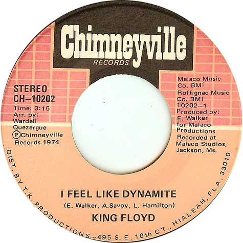 King Floyd - I Feel Like Dynamite / Handle With Care