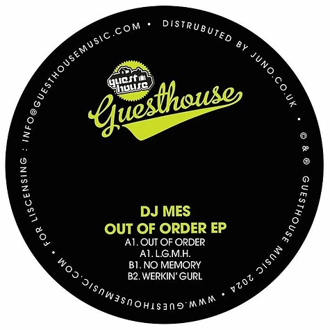 DJ Mes - Out Of Order EP