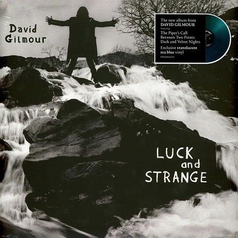 David Gilmour - Luck And Strange Indie Exclusive Translucent Sea Blue Vinyl Edition