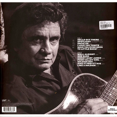 Johnny Cash - Songwriter Black Vinyl Edition