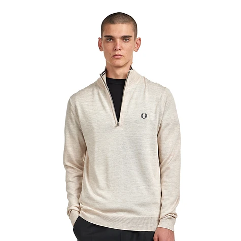 Fred Perry - Classic Half Zip Jumper