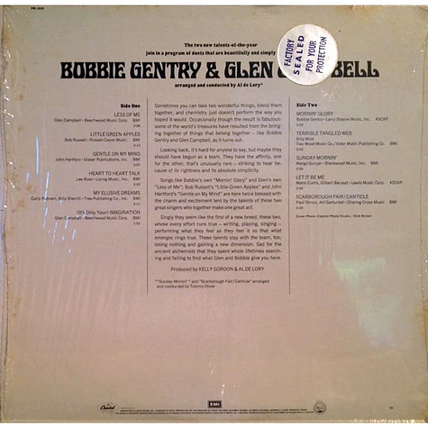 Bobbie Gentry And Glen Campbell - Bobbie Gentry And Glen Campbell