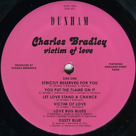 Charles Bradley Featuring Menahan Street Band - Victim Of Love