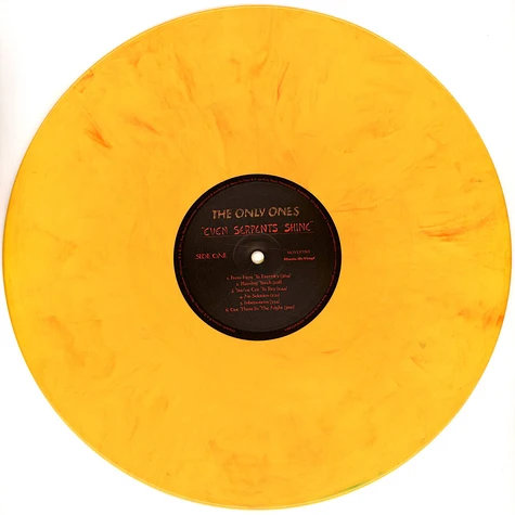 The Only Ones - Even Serpents Shine Flaming Colored Vinyl