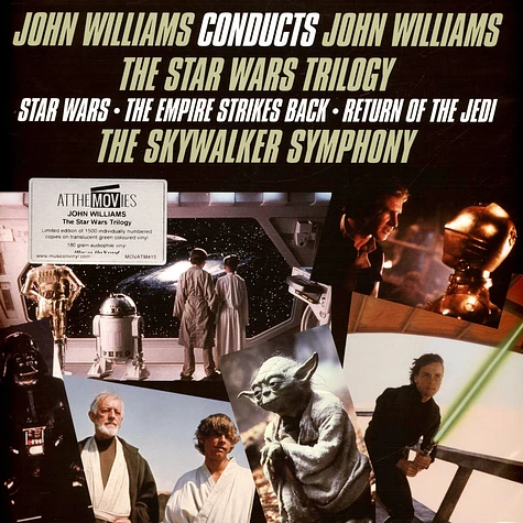 John Williams - The Star Wars Trilogy Translucent Green Vinyl Edition