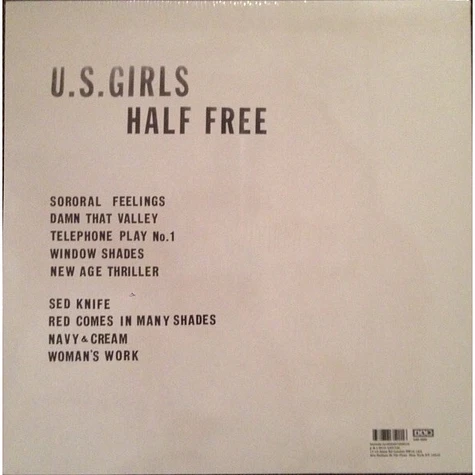 U.S. Girls - Half Free