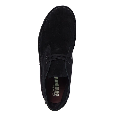 Black suede desert boots womens online