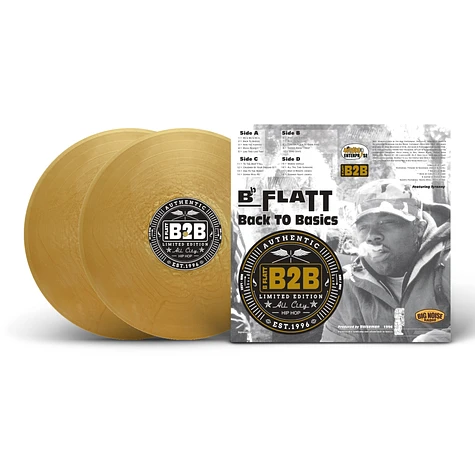 B Flatt - Back To Basics HHV Exclusive Golden Vinyl Edition