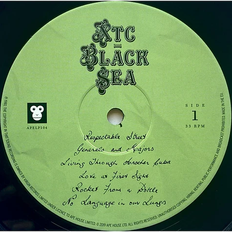 XTC - Black Sea