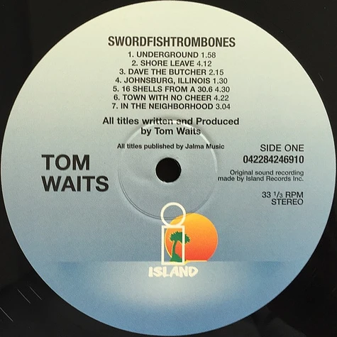 Tom Waits - Swordfishtrombones