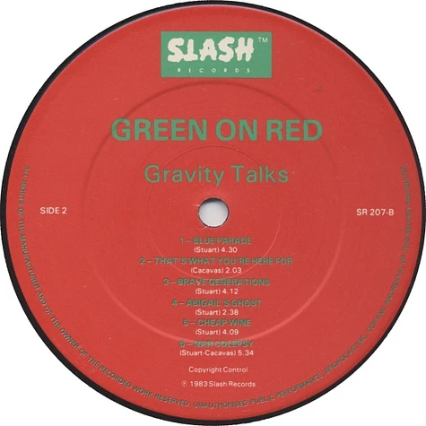 Green On Red - Gravity Talks