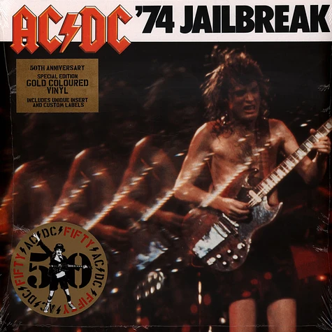 AC/DC - '74 Jailbreak Gold Nugget Vinyl Edition