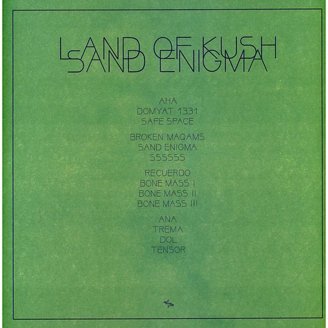Land Of Kush - Sand Enigma