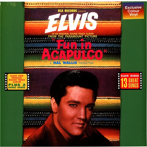 Elvis Presley - Fun In Acapulco Green Vinyl Edition