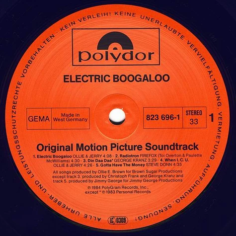 V.A. - OST Electric Boogaloo