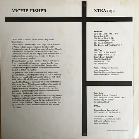 Archie Fisher - Archie Fisher