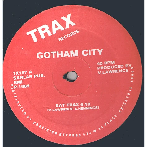 Gotham City - Bat Trax