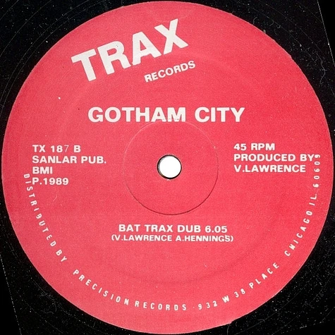 Gotham City - Bat Trax