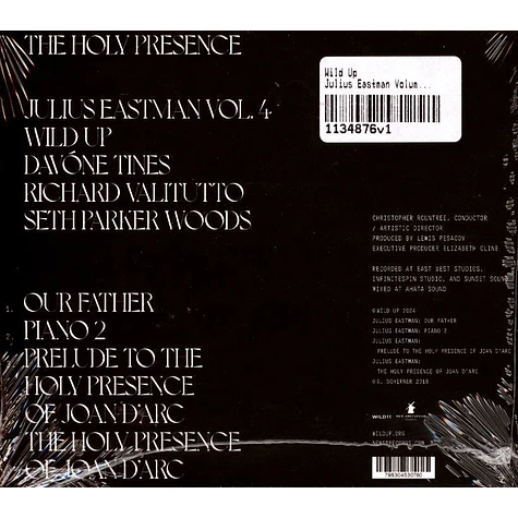 Wild Up - Julius Eastman Volume 4: The Holy Presence