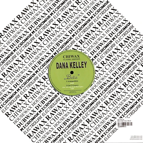 Dana Kelley - Beta Green Vinyl Edtion