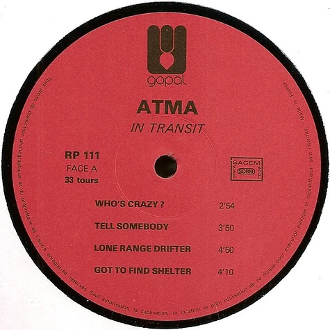 Atma - In Transit