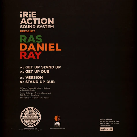 Ras Daniel Ray - Get Up Stand Up, Dub / Version, Stand Up Dub