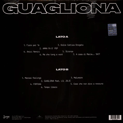 Vale Lp - Guagliona