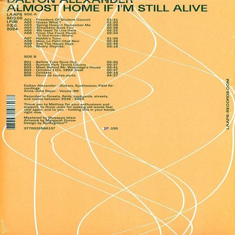 Dalton Alexander - Almost Home If I'm Still Alive