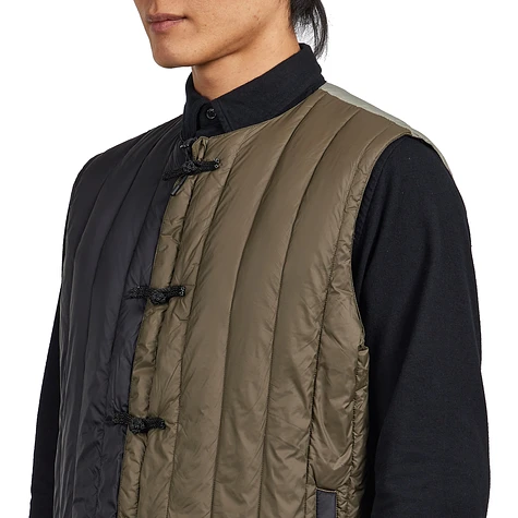 TAION - Reversible China Button Inner Down Vest