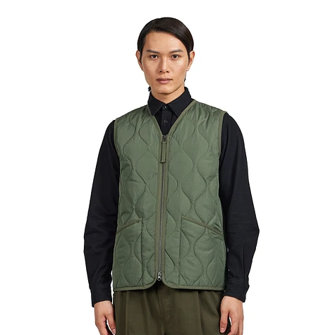 TAION - Military W-Zip V Neck Down Vest