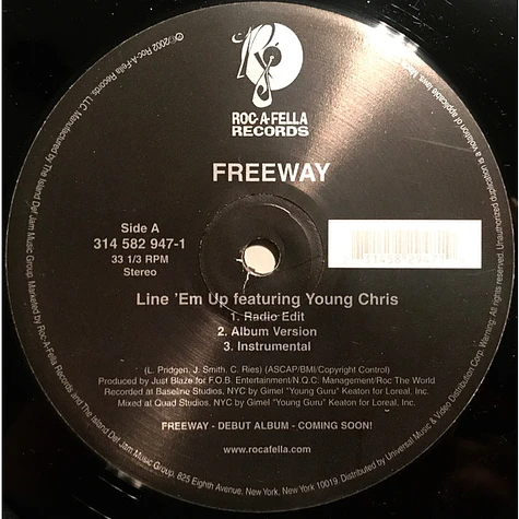 Freeway - Line 'Em Up / Roc The Mic (Remix)