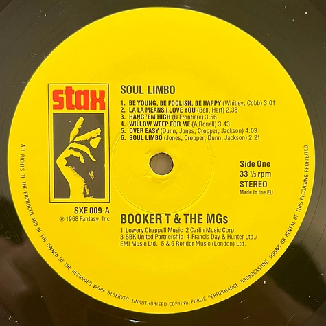 Booker T & The MG's - Soul Limbo