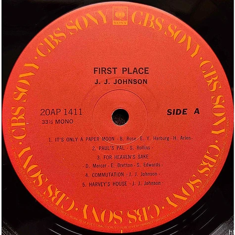 J.J. Johnson - First Place