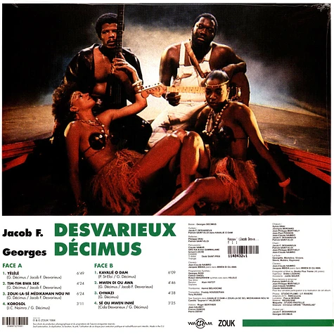 Kassav' (Jacob Desvarieux & Georges Decimus) - Yélélé