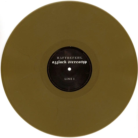 Haftbefehl - Azzlack Stereotyp Limited Gold Vinyl Edition