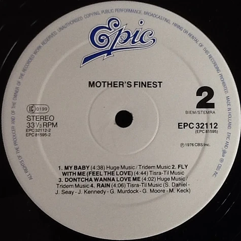 Mother's Finest - Mother's Finest