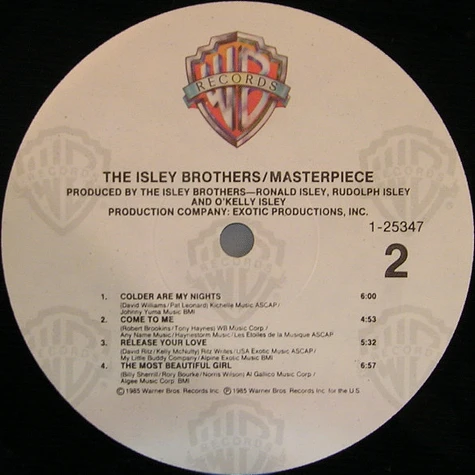 The Isley Brothers - Masterpiece