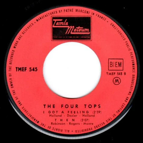 Four Tops - Bernadette