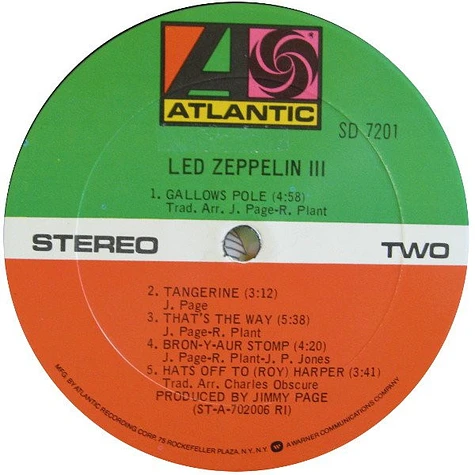 Led Zeppelin - Led Zeppelin III