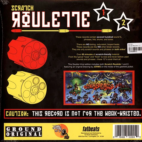 DJ JS-1 - Scratch Roulette 1 & 2 Black Vinyl Edition