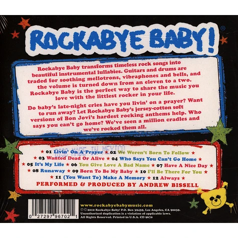 Rockabye Baby! - Lullaby Renditions Of Bon Jovi