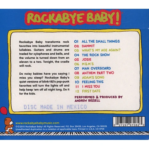 Rockabye Baby! - Lullaby Renditions Of Blink 182