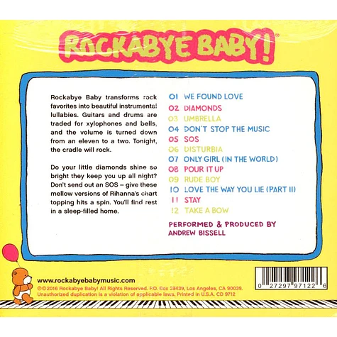 Rockabye Baby! - Lullaby Renditions Of Rihanna