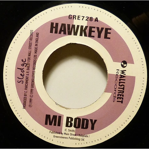 Hawkeye / Dillgin & Tanya Stephens - Mi Body / Come Now