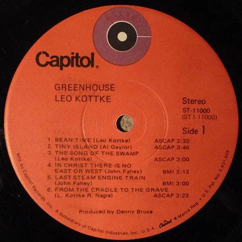 Leo Kottke - Greenhouse