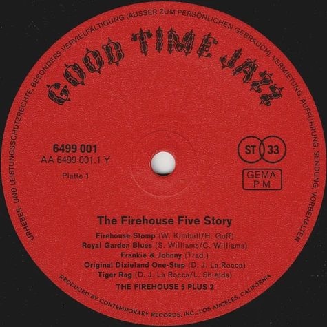 Firehouse Five Plus Two - Firehouse Five+Two Story