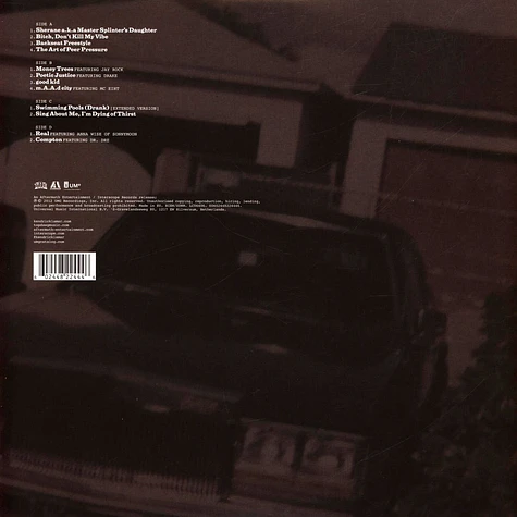 Kendrick Lamar - Good Kid, M.A.A.D City 10th Anniversary Translucent Black Ice Vinyl Edition