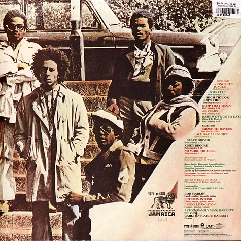 Bob Marley & The Wailers - Catch A Fire Tuff Gong Jamaican Version