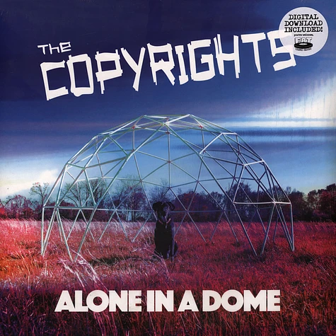 The Copyrights - Alone In A Dome Limited Blue Vinyl Edition